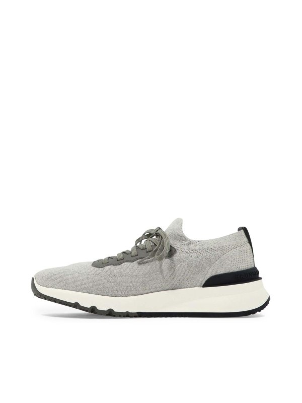 The Best Shops BRUNELLO CUCINELLI: trainers - Knitted Runners