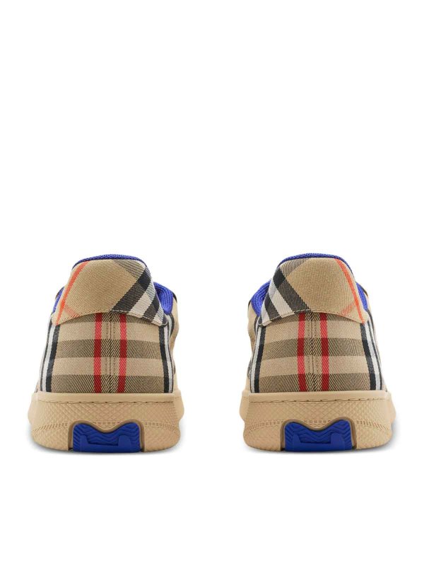 Checked Box Sneakers shop online: BURBERRY