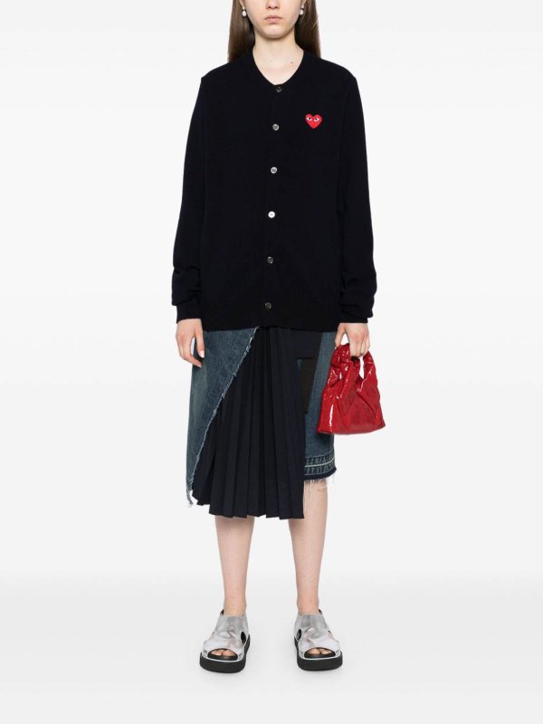 The Best Shops COMME DES GARCONS: カーディガン - ブルー