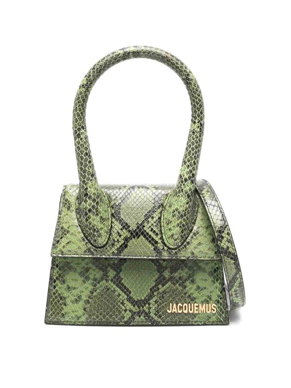 JACQUEMUS: トートバッグ - トートバッグ - 緑