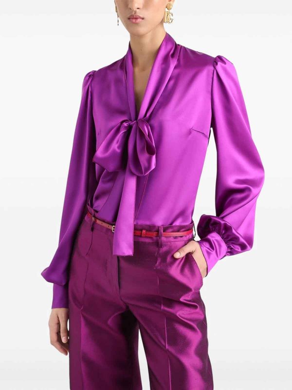 シャツ - 赤 shop online: DOLCE & GABBANA