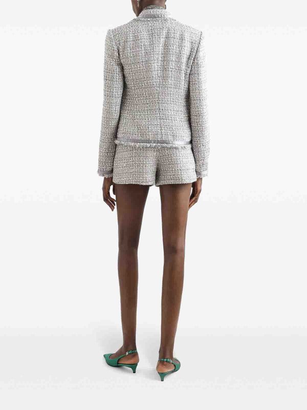 The Best Shops DOLCE & GABBANA: Kurze Mäntel - Kurzer Mantel - Grau