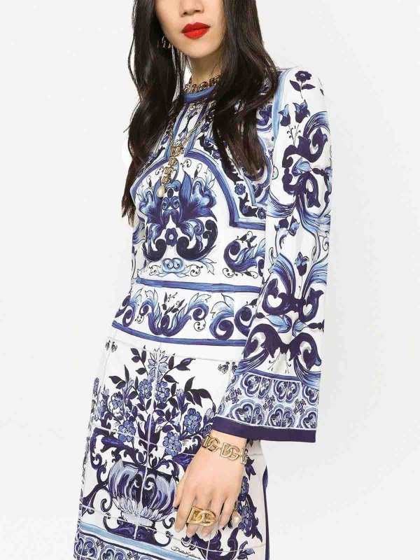 DOLCE & GABBANA buy online ショートドレス - ブルー