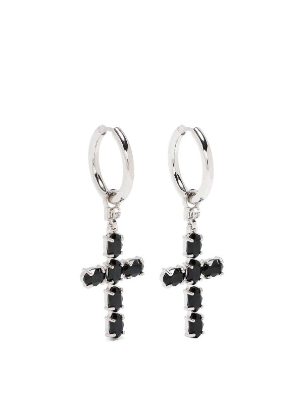 DOLCE & GABBANA: Pendientes - Pendientes - Negro