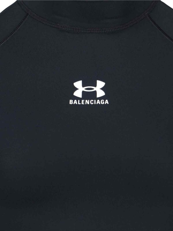 The Best Shops BALENCIAGA: t-shirts - Front Logo T-Shirt