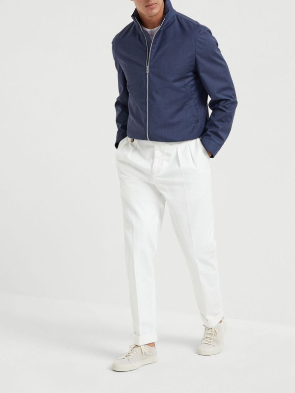 The Best Shops BRUNELLO CUCINELLI: Blazer - Lavado Oscuro