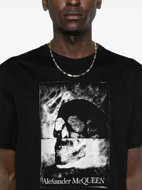 ALEXANDER MCQUEEN: T-shirts online - T-Shirt - Noir