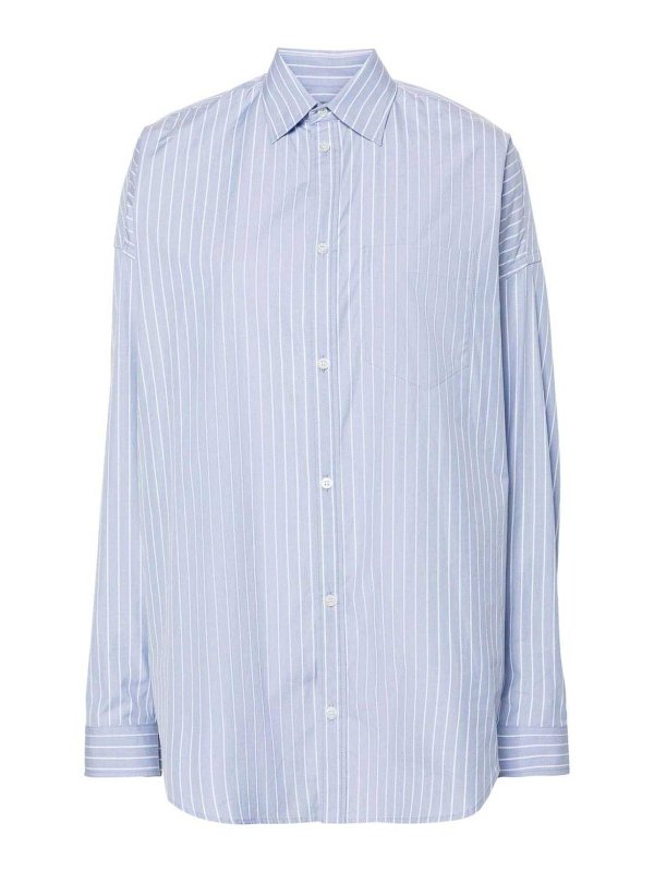 BALENCIAGA: shirts - Shirt With Logo On The Back