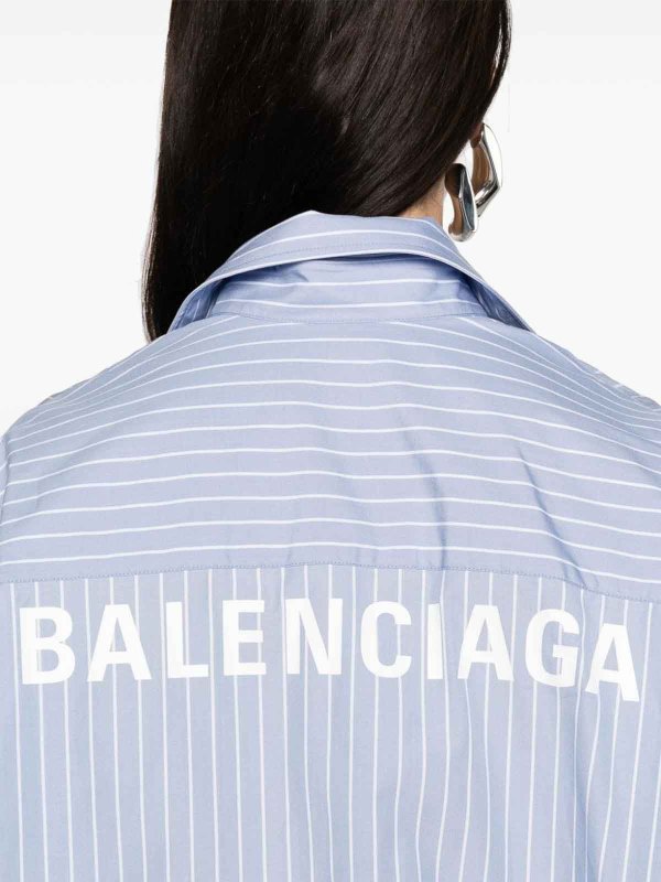 BALENCIAGA: shirts online - Shirt With Logo On The Back