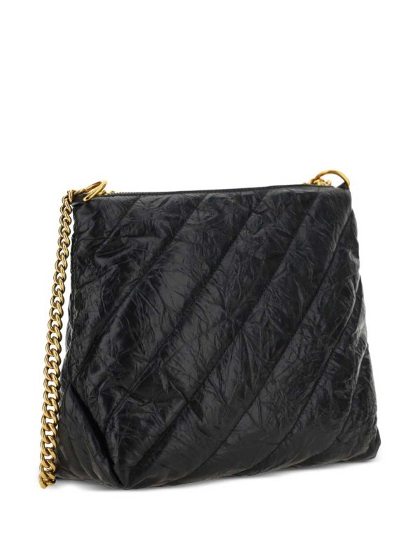 BALENCIAGA: denim jacket online - Logo-Print Denim Jacket