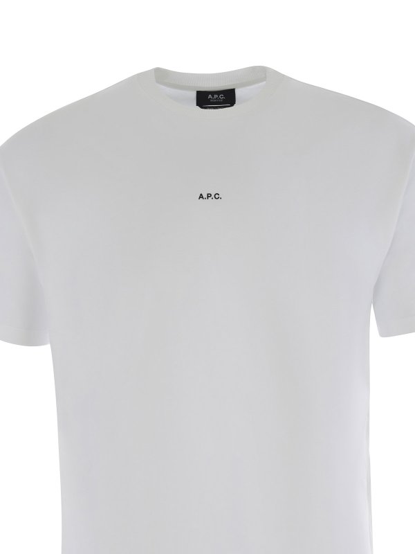 Camiseta - Blanco shop online: A.P.C.
