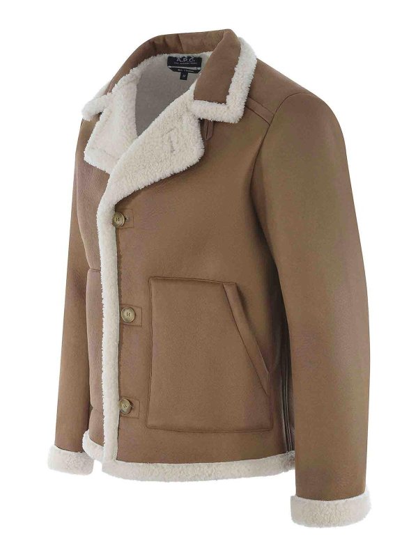 A.P.C.: casual jackets online - Soft Woven Jacket