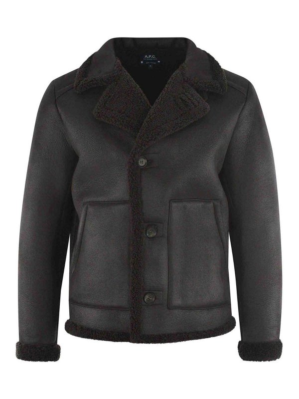 A.P.C.: casual jackets - Soft Woven Jacket