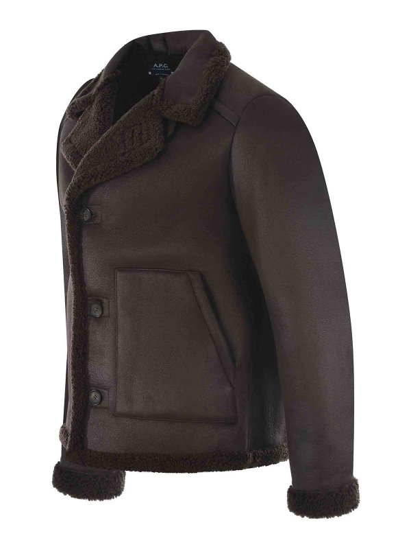 A.P.C.: casual jackets online - Soft Woven Jacket