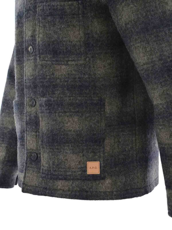 シャツ - ブルー shop online: A.P.C.