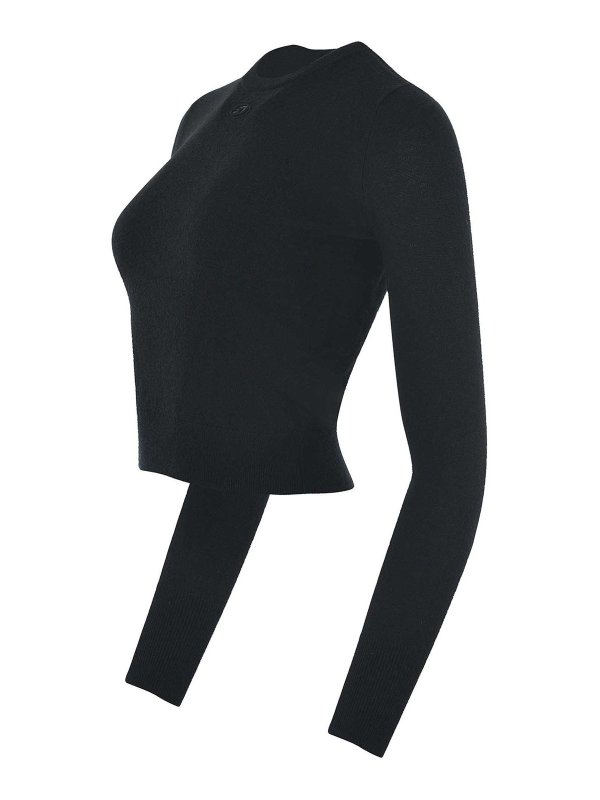 DIESEL: クルーネック online - クルーネック - 黒