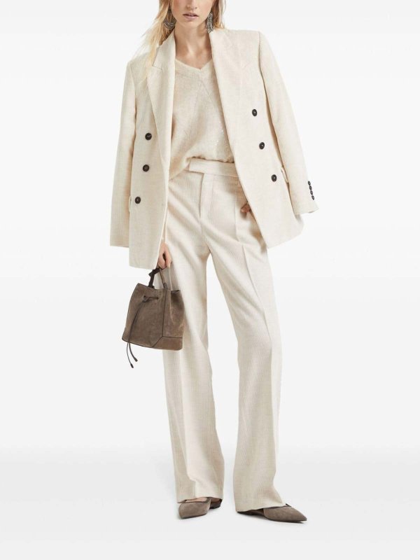 BRUNELLO CUCINELLI buy online Blazer - Creme