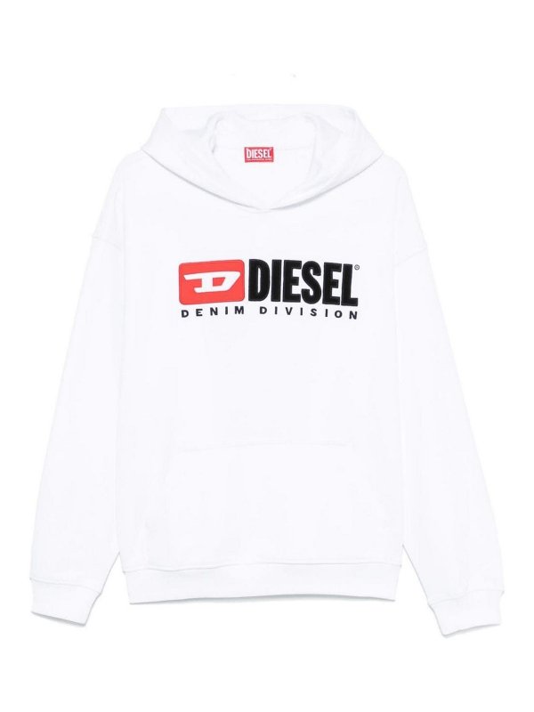 DIESEL: Sudaderas y suéteres - Sudadera - Negro