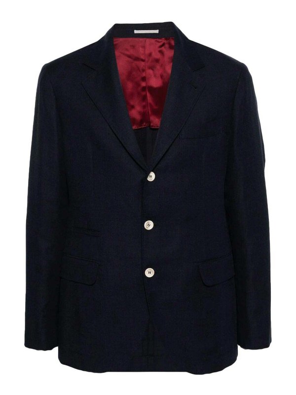 BRUNELLO CUCINELLI: Vestes de costume - Blazer - Noir