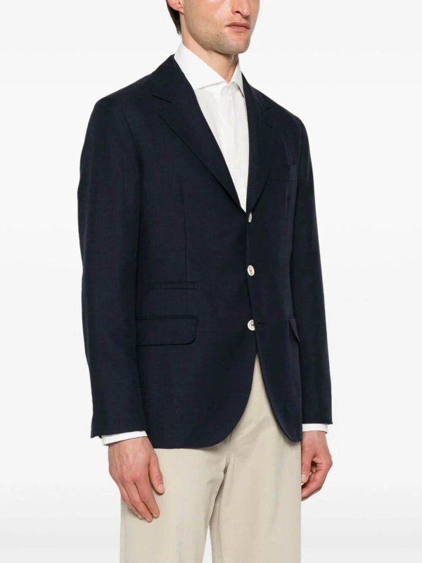 Blazer - Noir shop online: BRUNELLO CUCINELLI