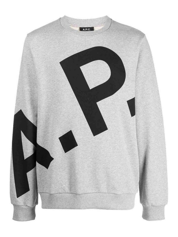 A.P.C.: スウェット＆セーター - スウェットシャツ/セーター - 黒