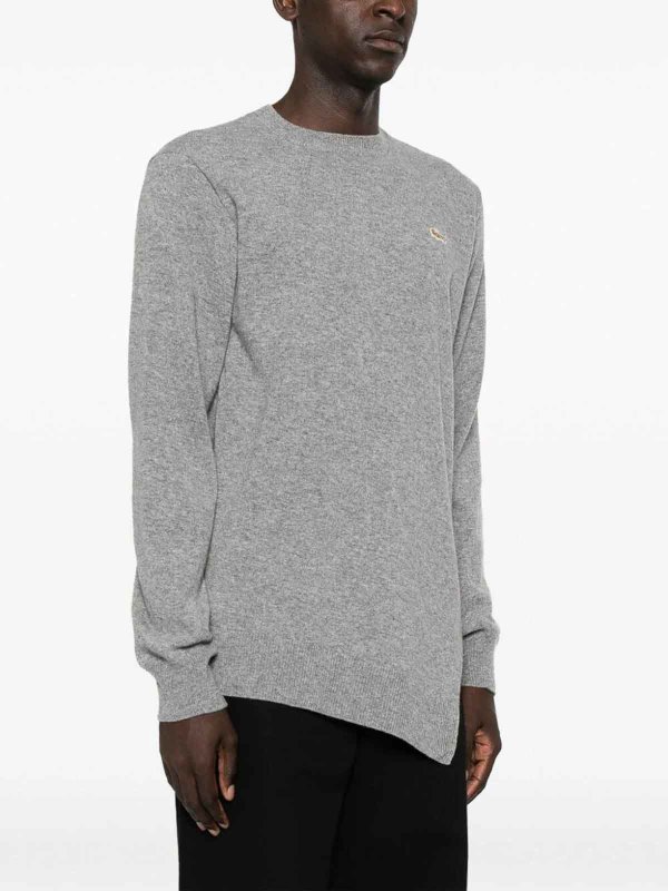 COMME DES GARCONS: crew necks online - Knit