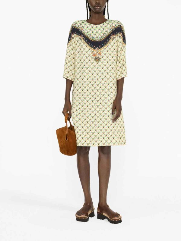 ETRO: ニーレングスドレス online - カジュアルスーツ - 黒