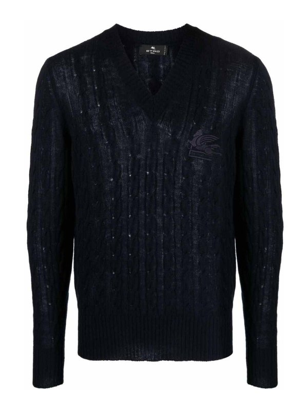 ETRO: ボートネック - ボートネック - 黒