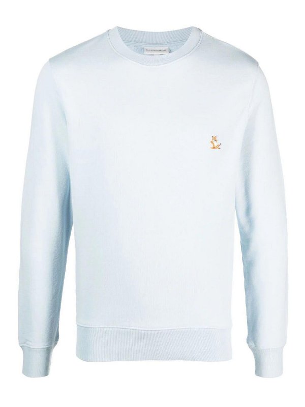 MAISON KITSUNÉ: スウェット＆セーター - スウェットシャツ/セーター - ブルー