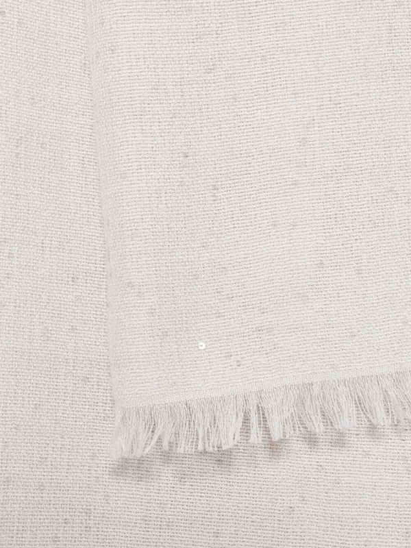 BRUNELLO CUCINELLI: ストール＆ショール online - ストール/ショール - 白