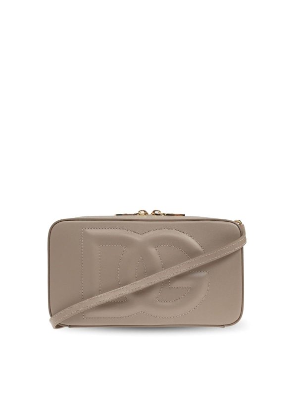 DOLCE & GABBANA: クロスボディバッグ - クロスボディバッグ - グレー