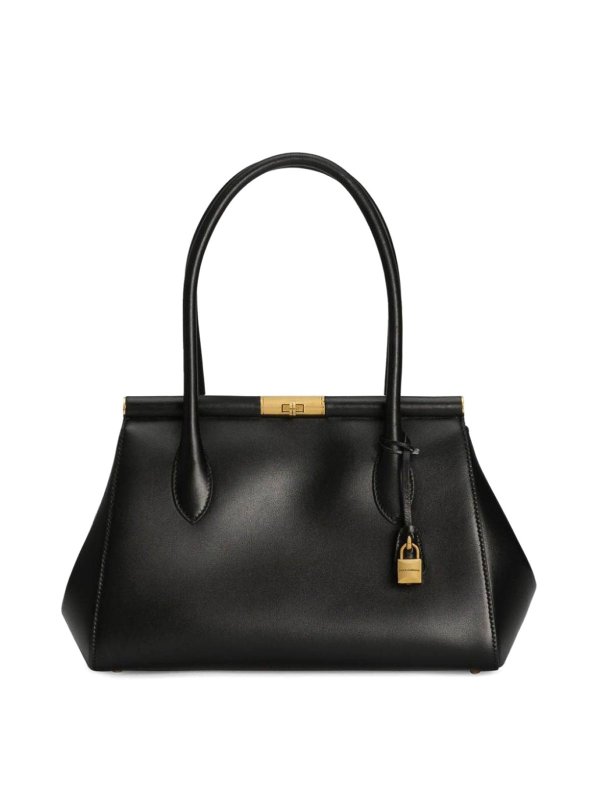 DOLCE & GABBANA: borse a tracolla - Borsa con manico superiore Nero