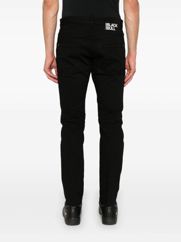 The Best Shops DSQUARED2: casual trousers - Pants 5 Pockets Black