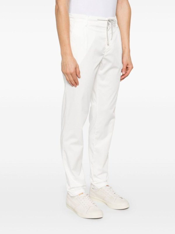 Jogger Pants White shop online: ELEVENTY