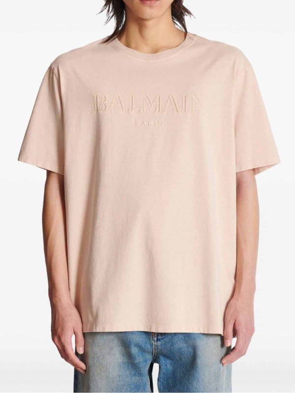 T-Shirt - Nude shop online: Balmain