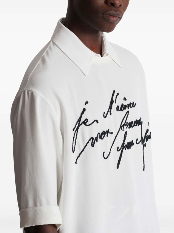 Balmain buy online シャツ - 白