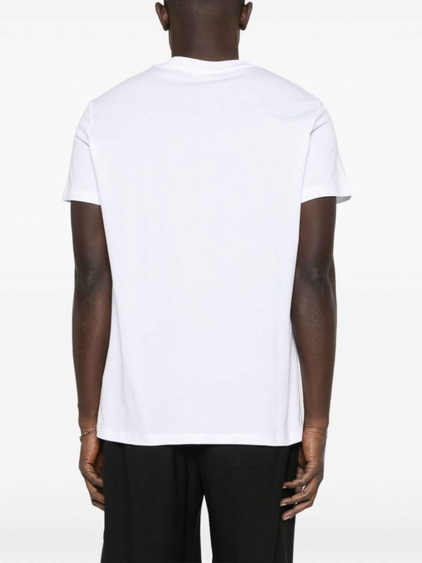 Balmain: T-shirts online - T-Shirt - Weiß
