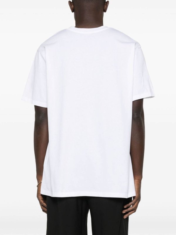 The Best Shops Balmain: T-shirts - T-Shirt - Weiß
