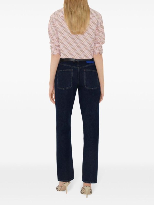 ストレートジーンズ - ダークウォッシュ shop online: BURBERRY