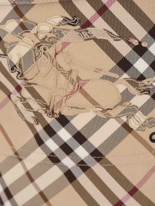 The Best Shops BURBERRY: pantaloni shorts - M Pantaloncini Casual Alabastro Ip Check