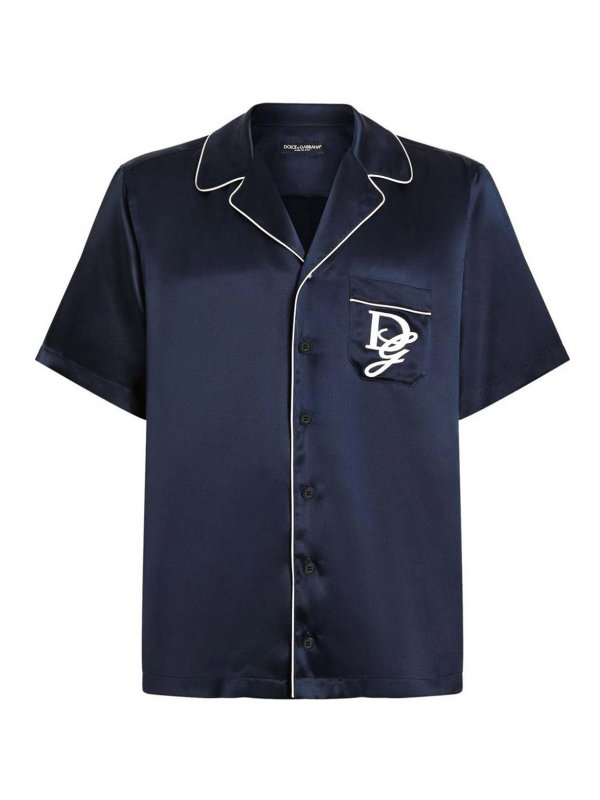 DOLCE & GABBANA: camicie - Camicia Blu