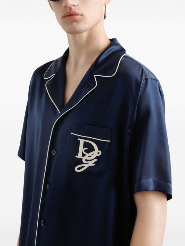 The Best Shops DOLCE & GABBANA: camicie - Camicia Blu