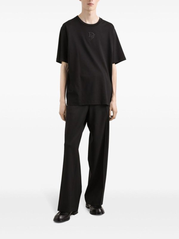 DOLCE & GABBANA: t-shirt online - Maglietta Nera