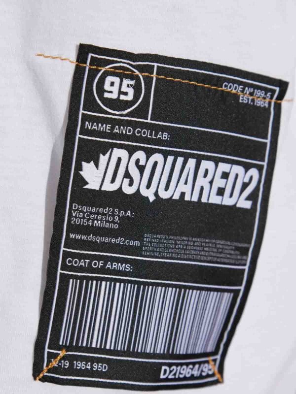 The Best Shops DSQUARED2: Camisetas - Camiseta - Blanco
