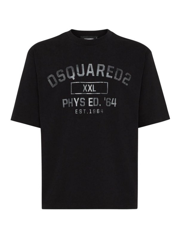 DSQUARED2: Tシャツ - Tシャツ - 黒