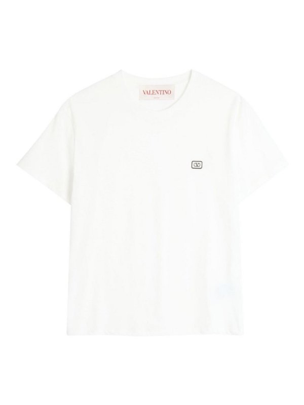 VALENTINO GARAVANI: T-shirts - T-Shirt - Creme