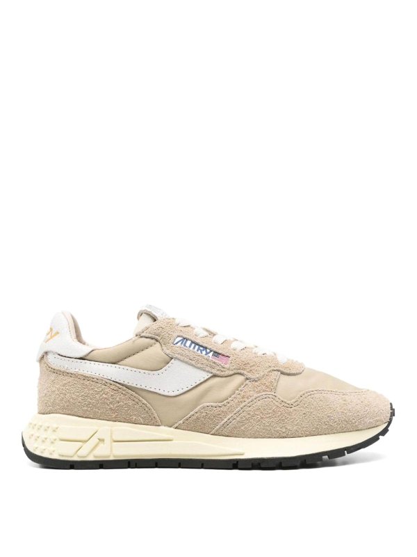AUTRY: trainers - Reelwind Low Wom  Nylon/Crack Wht/Filler
