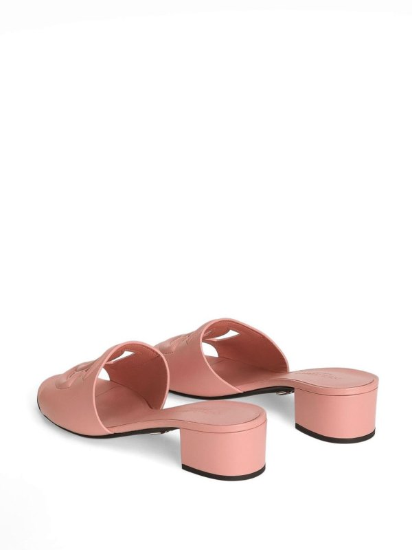 The Best Shops DOLCE & GABBANA: サンダル - サンダル - ピンク