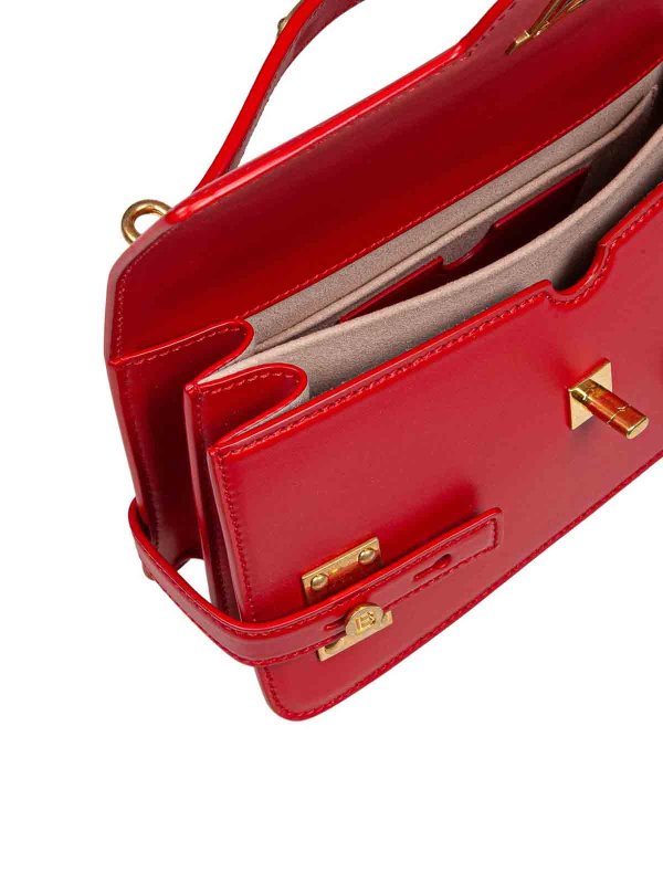 Balmain buy online Balmain B-Buzz Handbag In Red Leather