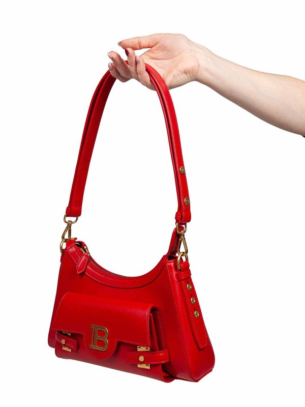 Balmain: クロスボディバッグ online - クロスボディバッグ - 赤